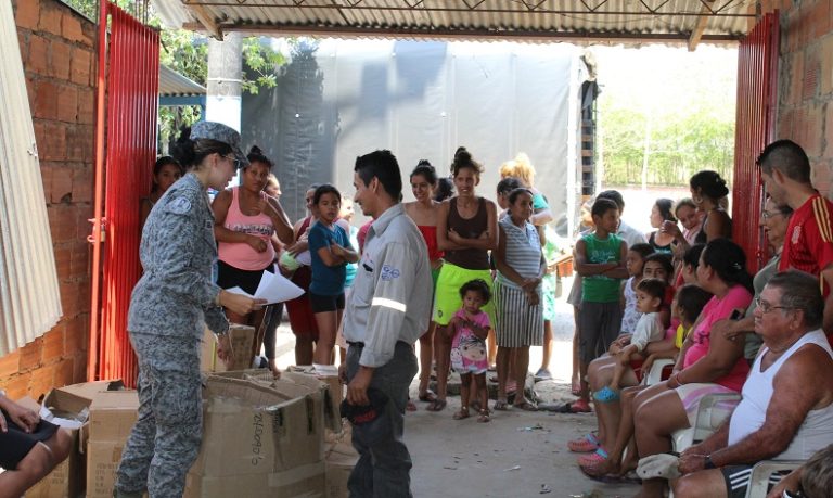 Donaciones barrio la Esmeralda (1)