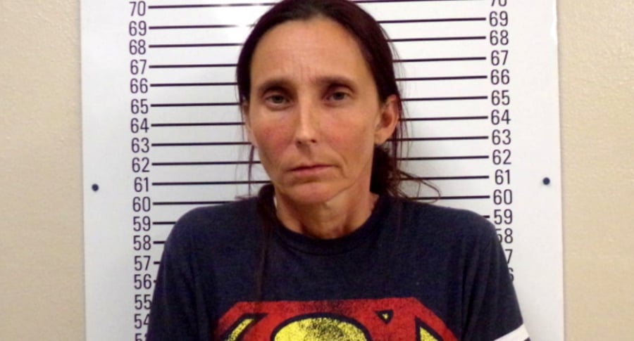 Patricia Ann Spann (foto) también se había casado y divorciado de su hijo. | Stephens County Jail