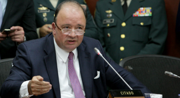 Luis Carlos Villegas, ministro de Defensa.