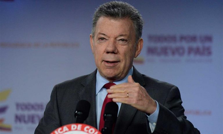 Juan Manuel Santos, presidente de Colombia