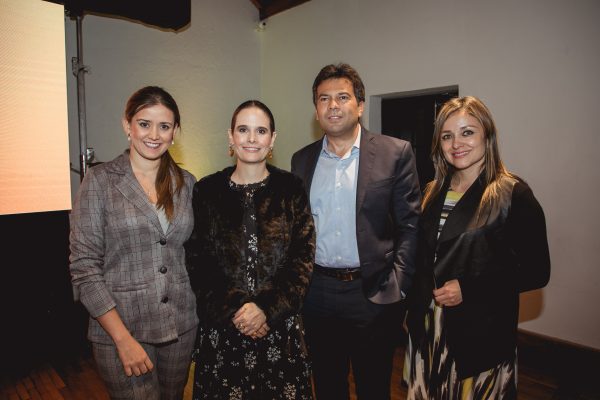 Ma. Camila Villamizar, Catalina Ceballos, Ernesto Orozco y Suzy Sierra - Foto Mava Villamizar