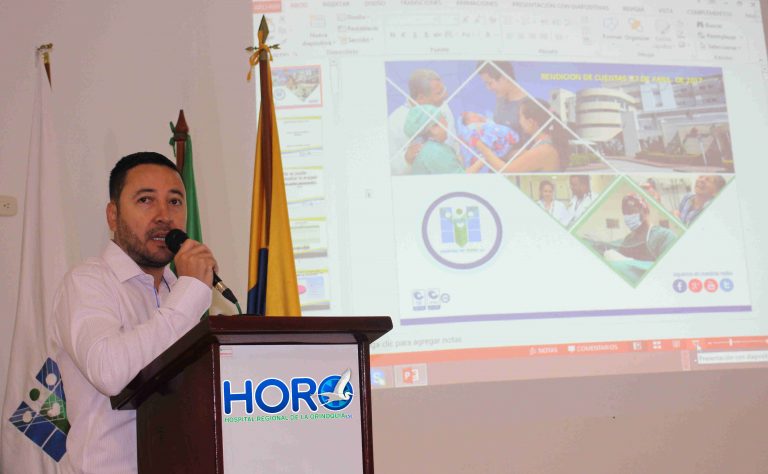 Ronald Roa, gerente HORO