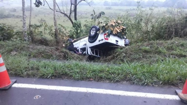 accidente camioneta