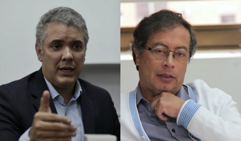 Duque y Petro