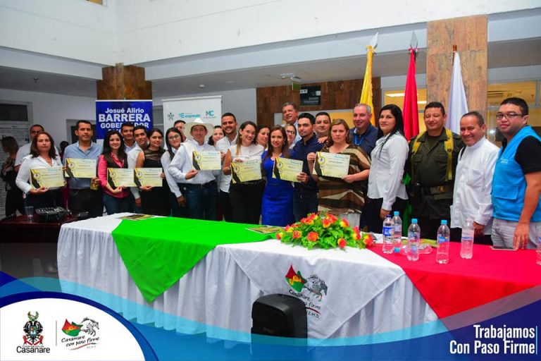 10 empresarios recibieron el apoyo de la Gobernación de Casanare y el SENA Regional