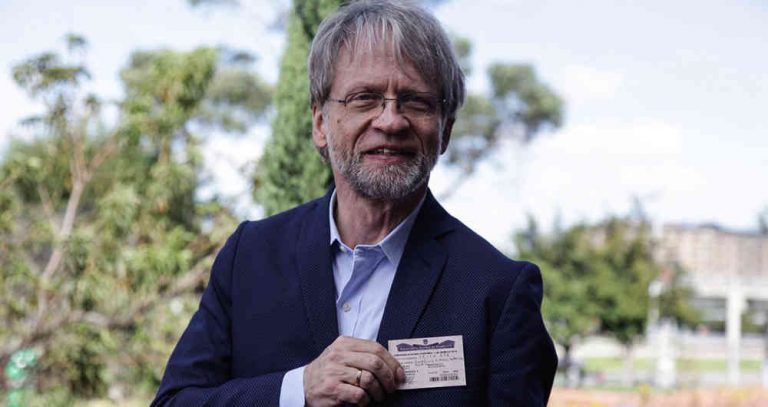 Antanas Mockus, senador electo por Alianza Verde