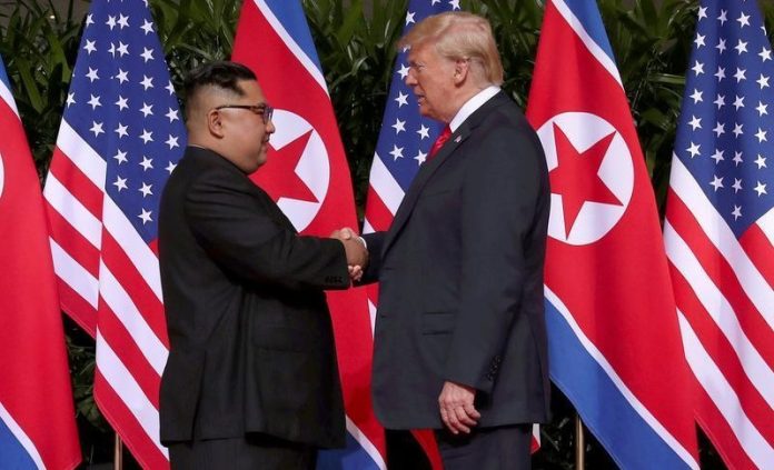 Trump y Kim