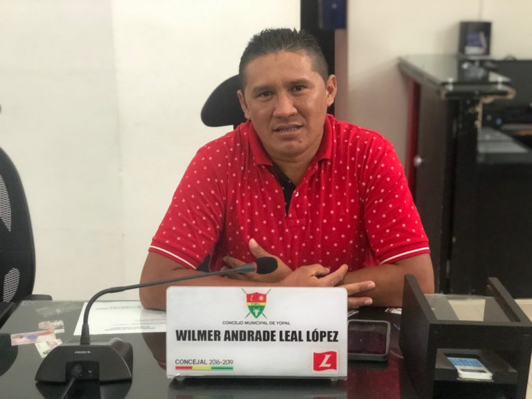 Wilmer Andrade Leal, concejal de Yopal