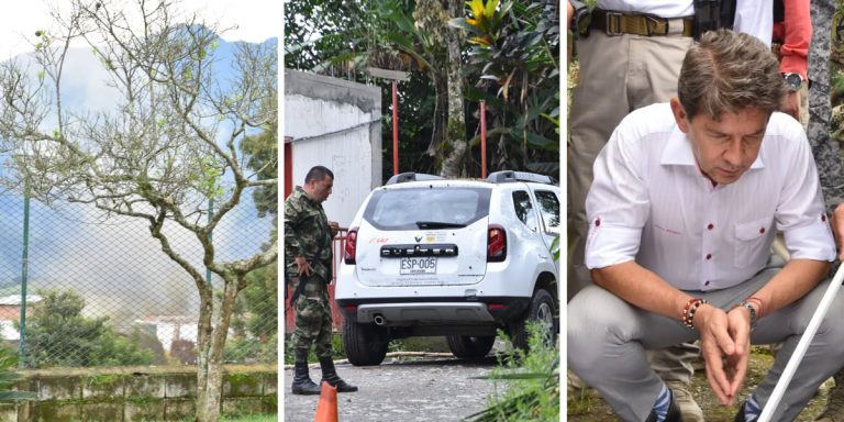 Ataque a caravana de Gobernador de Antioquia