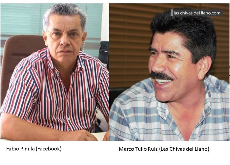 Fabio Pinilla y Marco Tulio Ruiz