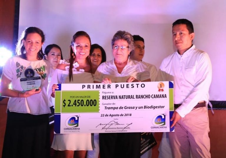 Ganadores de premio ambiental Cormacarena