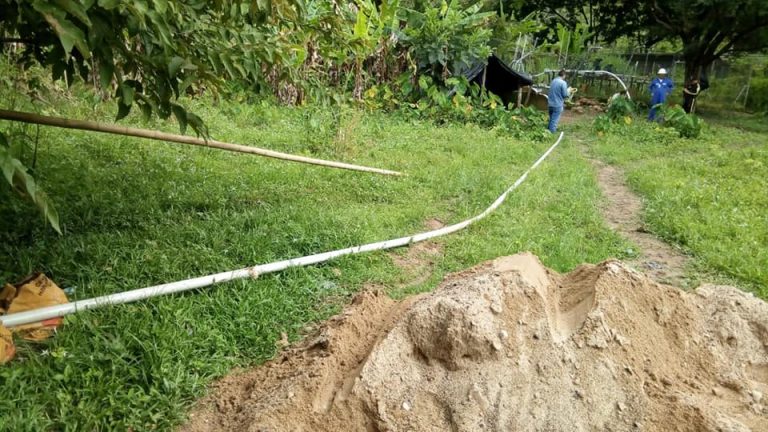 Trabajos de Enerca, para restablecer servicio d egas en el norte de Casanare