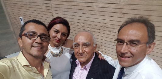 Las Chivas del Llano acompañaron a don manuel Amórtegui a recibir su título de abogado