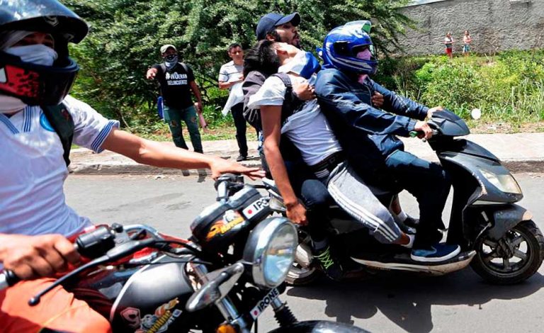 Foto Reuters, heridos en Nicaragua