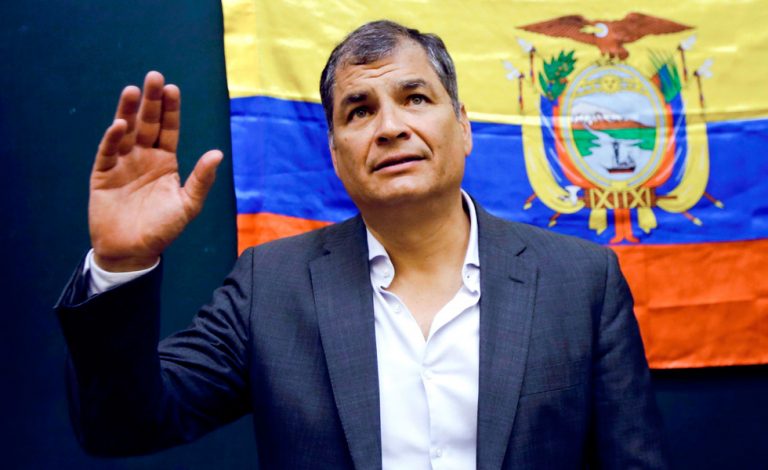 Rafael Correa, expresidnete de Ecuador