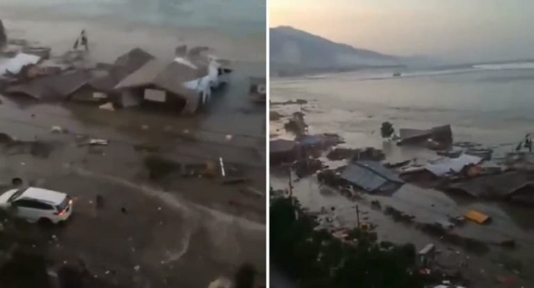 Tsunami en Indonesia, septiembre 2018