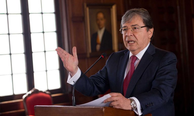 Carlos Holmes Trujillo, canciller. (Foto Presidencia)