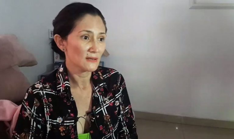 Milena Naranjo, madre de las gemelas