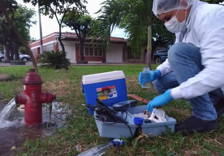 Toma de muestra monitoreos