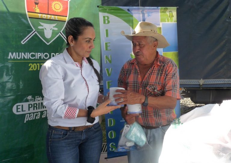Entrega de paquetes en El Morro