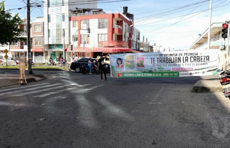 Campaña contra  trata de blancas