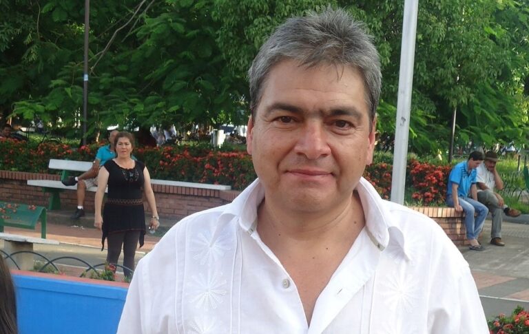 Carlos Alfonso Rico Carvajal, expersonero municipal de Sogamoso, herido en medio de un atentado en Casanare. Foto archivo particular