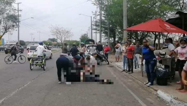 Ronald Reina fue asesinado cuando compraba carne en un asadero de la calle 24 con carrera 33 en Yopal