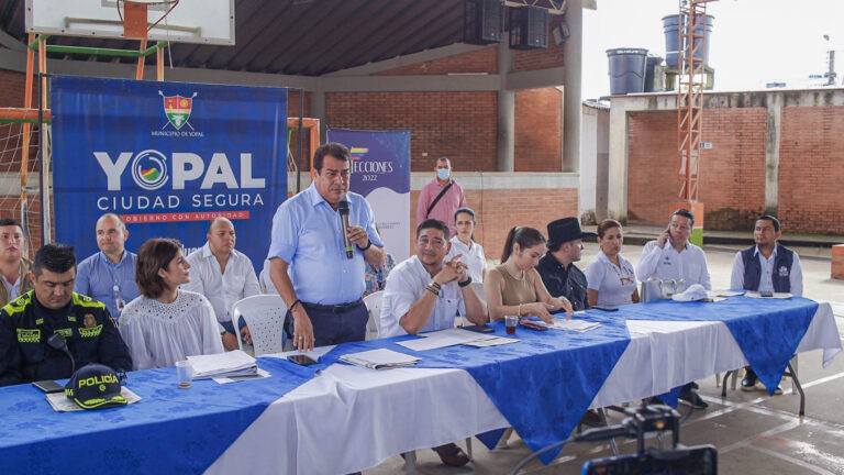 Luis Eduardo Castro, alcalde de Yopal