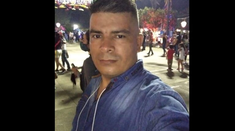 Edwin Salazar, técnico electricista fallecido