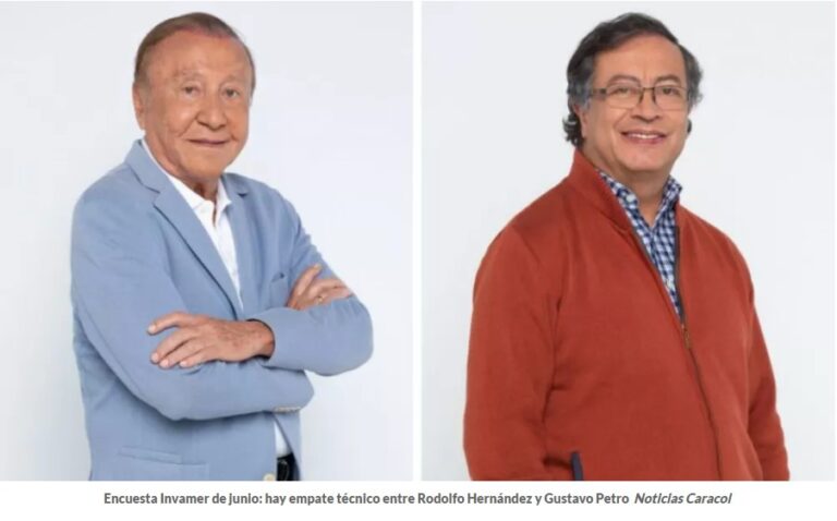 Encuesta Invamer para Caracol TV