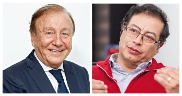 Rodolfo hernandez y Gustavo Petro