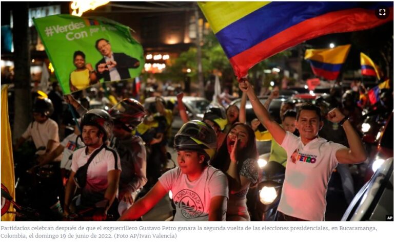 Elecciones en ColombiaPetro PresidenteGustavo PetroVoz de América