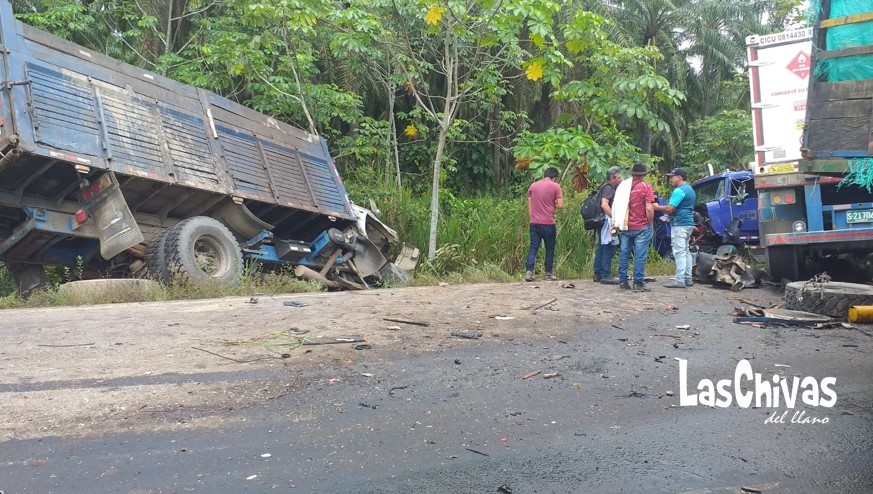 El conductor del vehículo que transportaba fruto de palma falleció