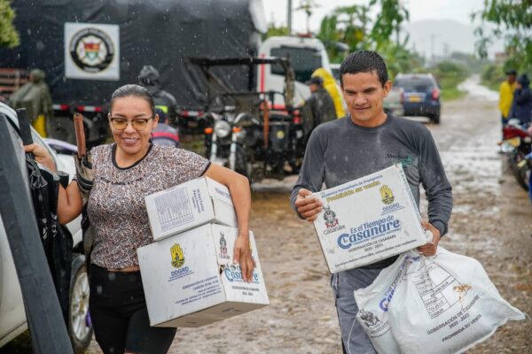 Ayudas humanitarias en La Bendición (8)