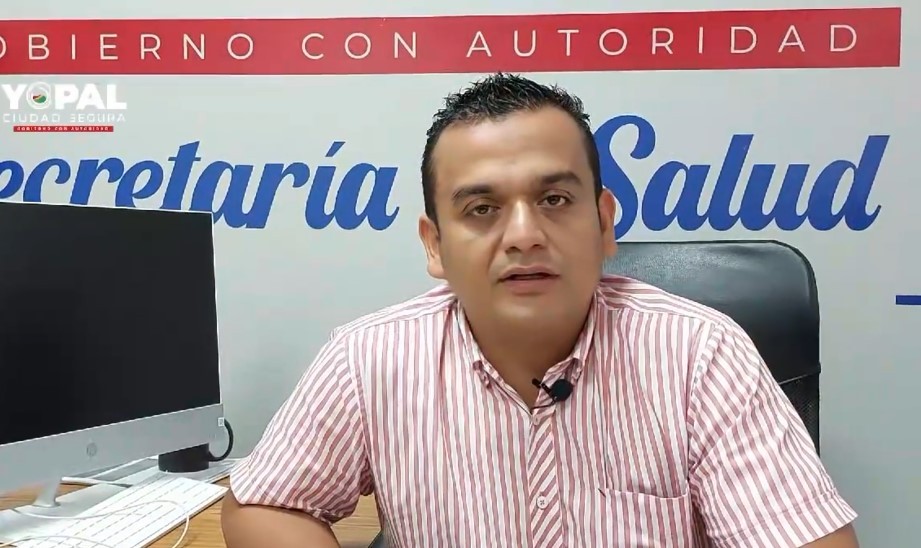 Jhon Paulino Rojas, secretario de salud de Yopal