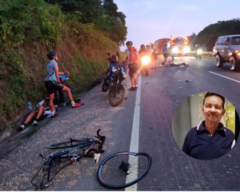 Orlando Olivo, ciclista fallecido