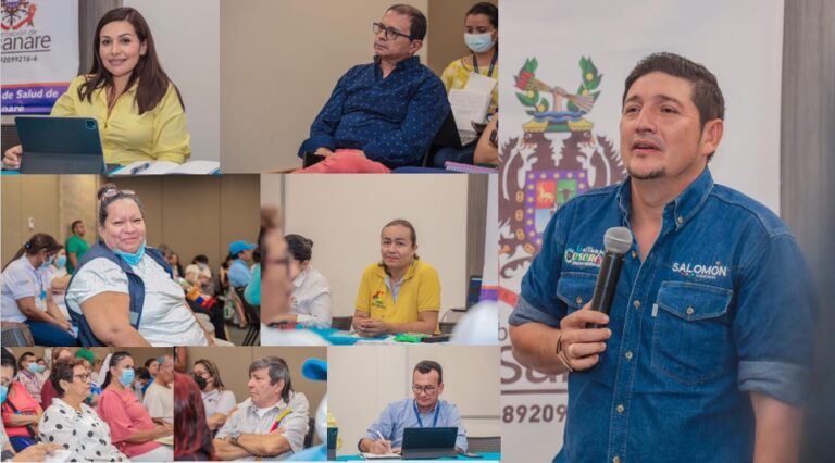 gOBERNADOR DE CASANARE SALOMON SANABRIA, REUNIDO CON SECTOR SALUD