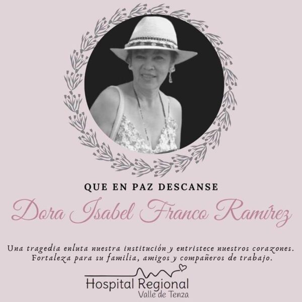 Dora Isabel Franco, asesinada