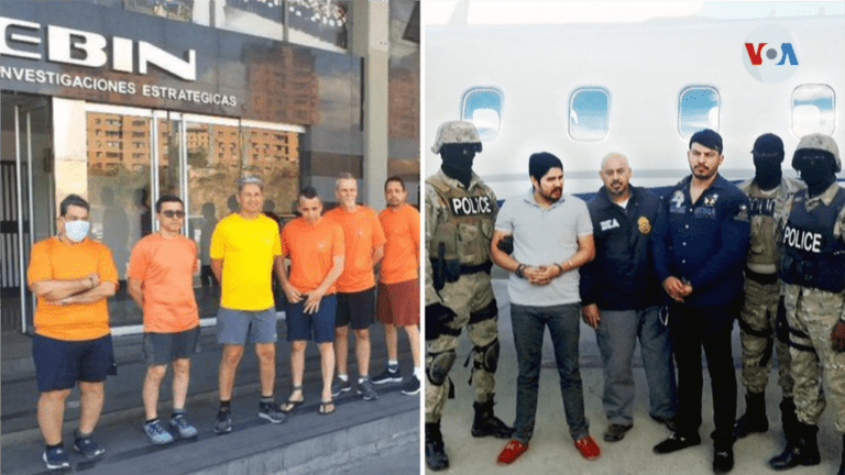 El intercambio de estadounidenses prisioneros, incluidos cinco exejecutivos petroleros retenidos durante casi cinco años en Venezuela