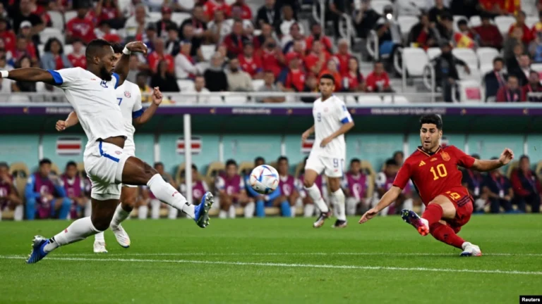 España vapulea 7-0 a Costa Rica