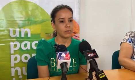Angela Avellandeda, directora territorial Corporinoquia- Arauca (Foto captura de Pantalla- Arauca Noticias)
