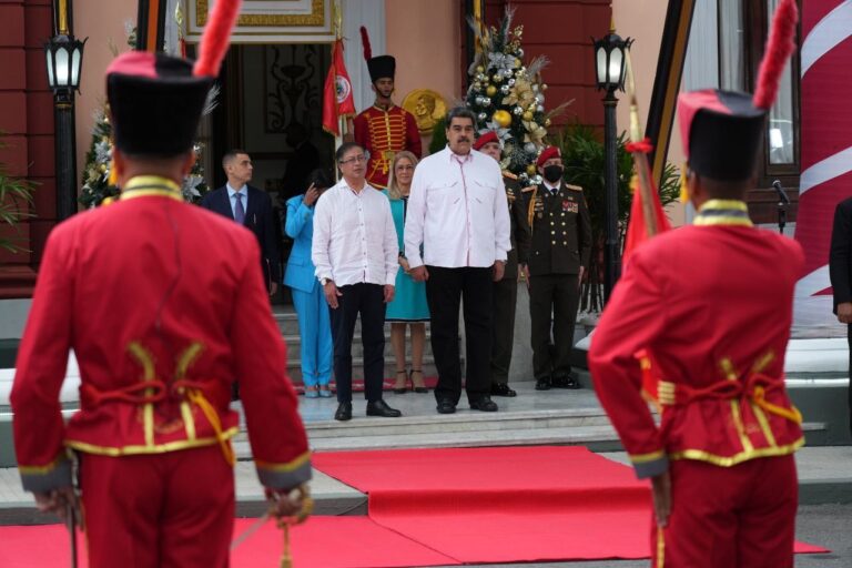 Nicolas Maduro y Gustavo Petro