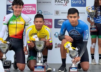 Ciclista del Team Yopal entre los mejores de la Vuelta del Futuro
