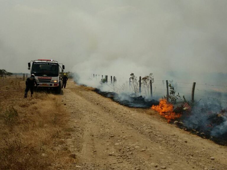 Incendio forestal en Casanare (Archivo)