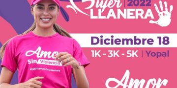 Casanare: mujeres volverán a correr por «Un Amor Sin Violencia» este domingo 18 de diciembre