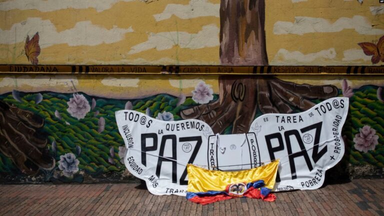 Paz total en Colombia.