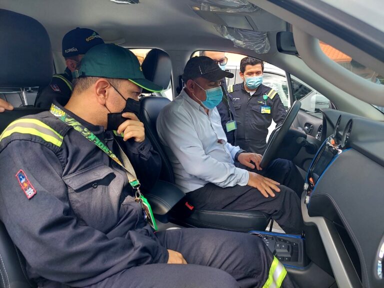 Flotilla de vehículos eléctricos de Ecopetrol