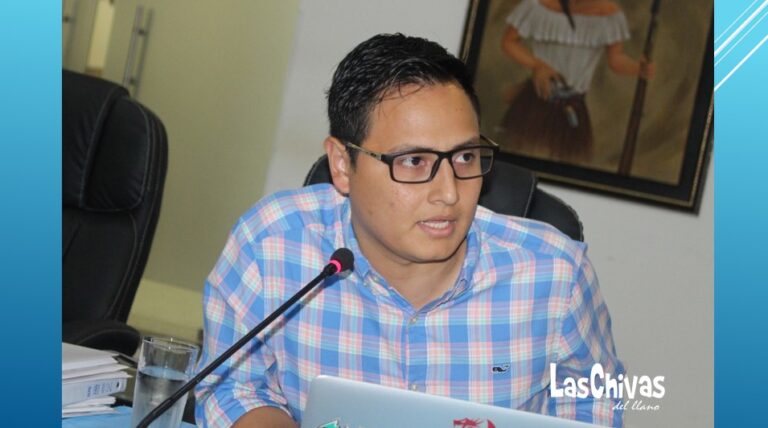 Jorge Eduardop Garcia, diputado de Casanare