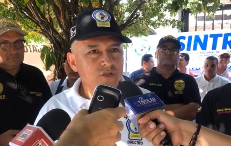 Roberto García Ospina, presidente SintraUNP