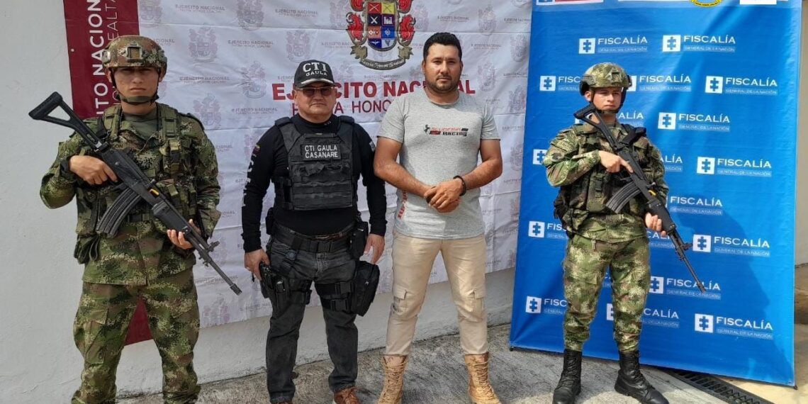Cogieron a alias ’Camilo’ extorsionista del Clan del Golfo en Meta y Casanare